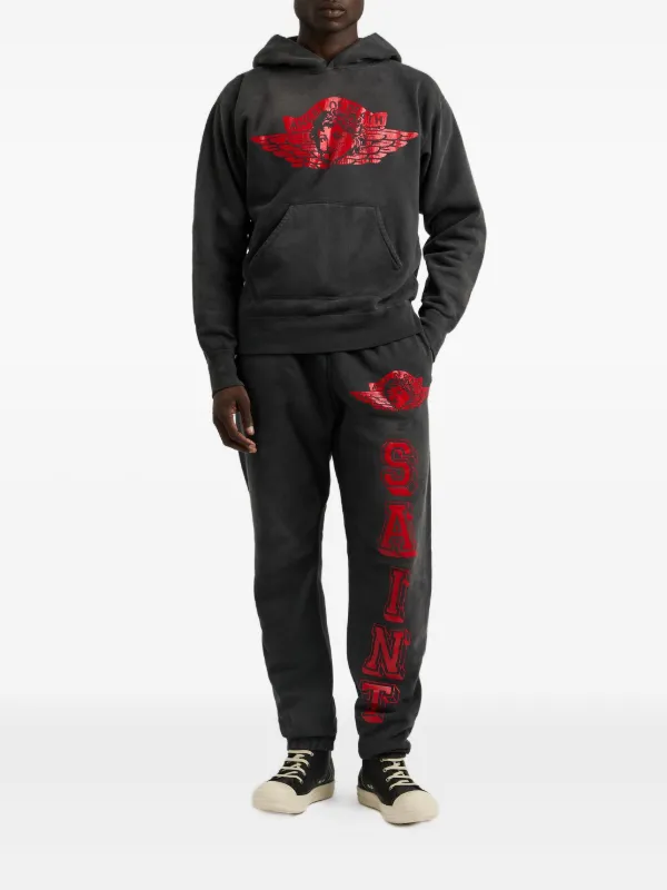 SAINT MXXXXXX Angel Death Track Pants | Grey | FARFETCH