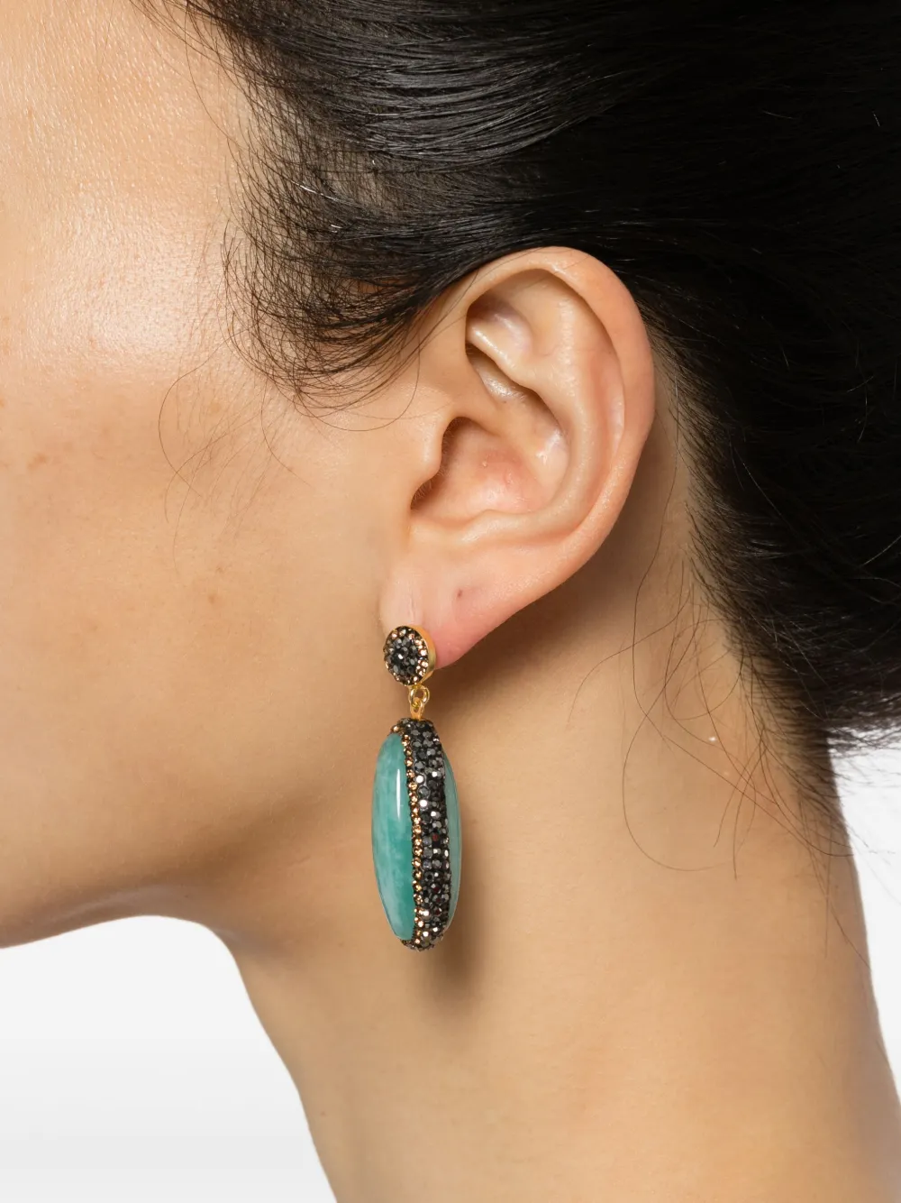NAGHEDI aretes Amazonite | Image 2