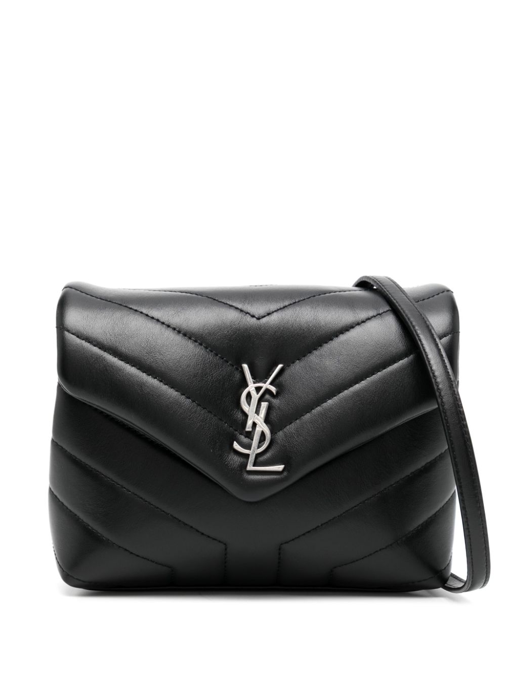 Saint Laurent Loulou Toy Shoulder Bag In Schwarz