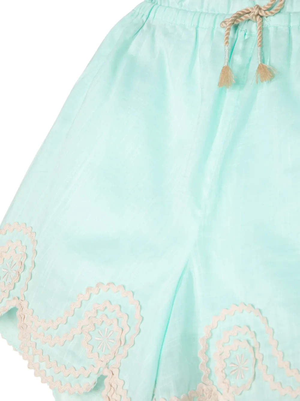 ZIMMERMANN Kids Shorts met print Blauw