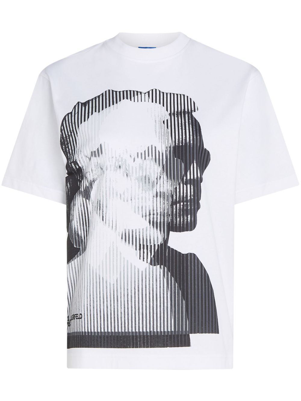 Karl Lagerfeld Jeans T-shirt met print Wit