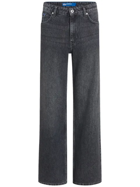 Karl Lagerfeld Jeans mid-rise straight-leg jeans