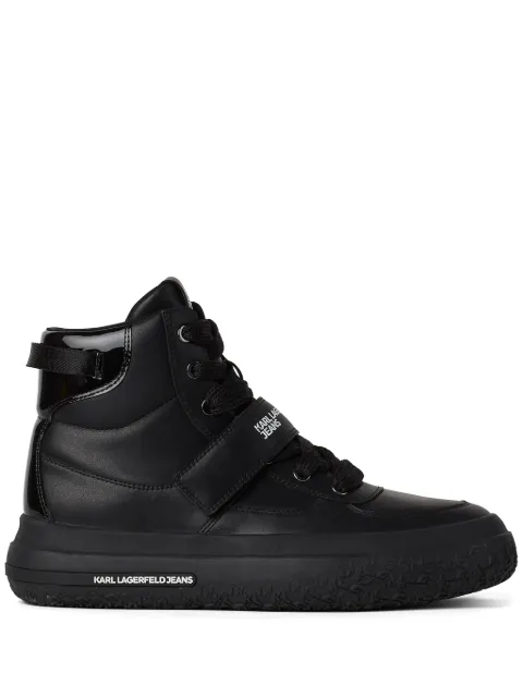 Karl Lagerfeld Jeans Kup Strap high-top sneakers