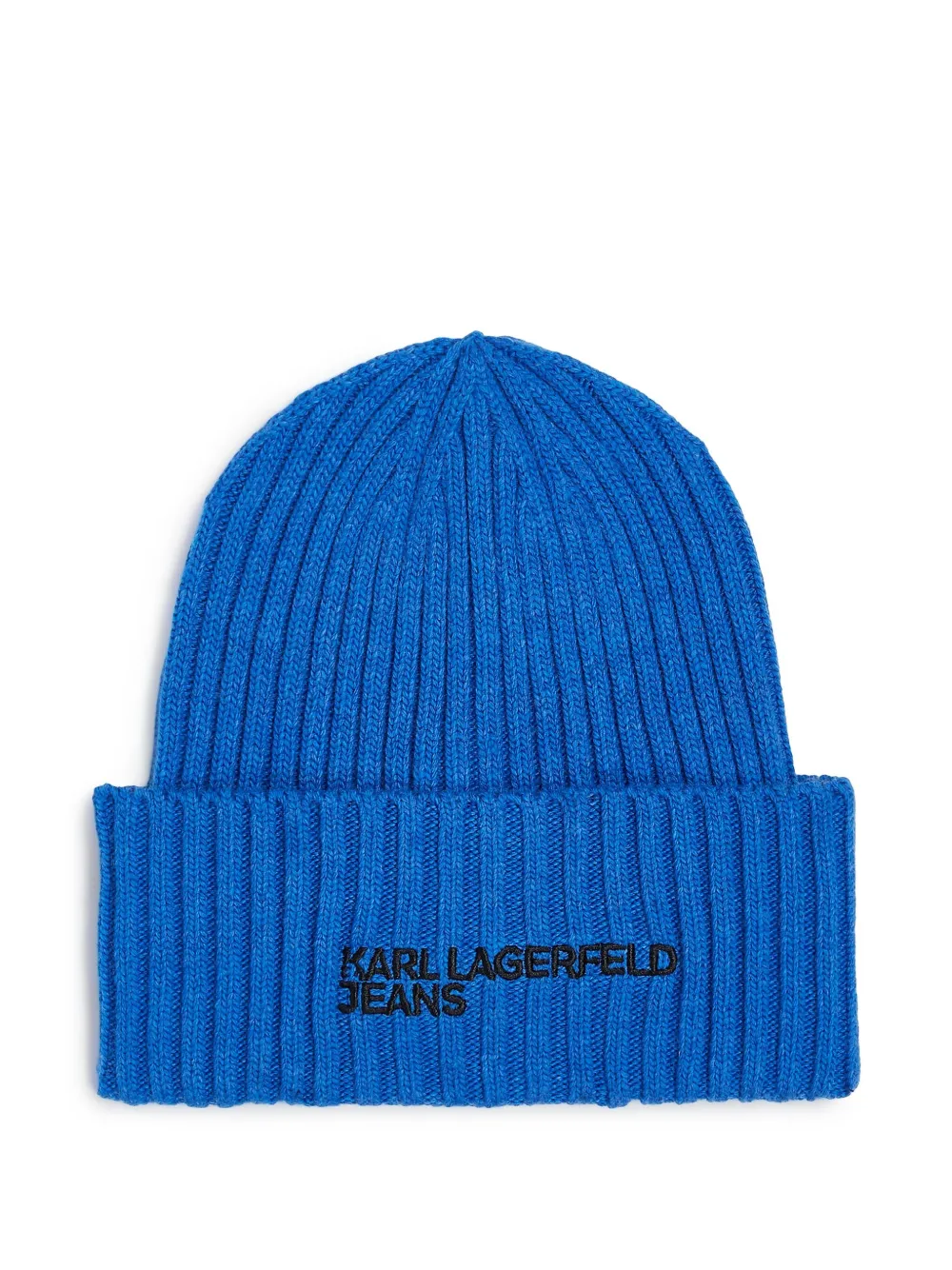 logo-embroidered beanie