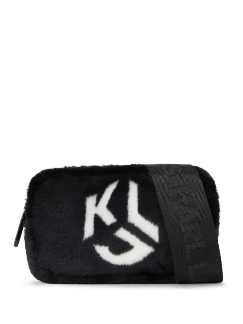 Sac à bandoulière en fourrure artificielle - Karl Lagerfeld Jeans - Modalova