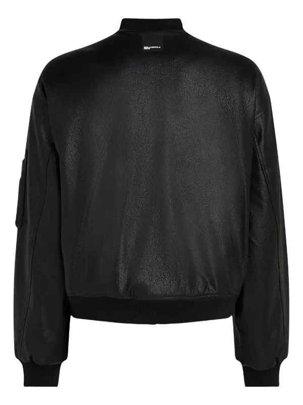 karl lagerfeld ジーンズ　ジャケット All-over Monogram denim jacket | Monogram On Dark Denim