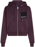 Karl Lagerfeld Jeans zip-up hoodie - Purple