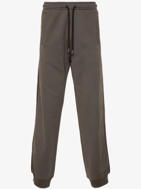 Lanvin chevron-panel drawstring track pants