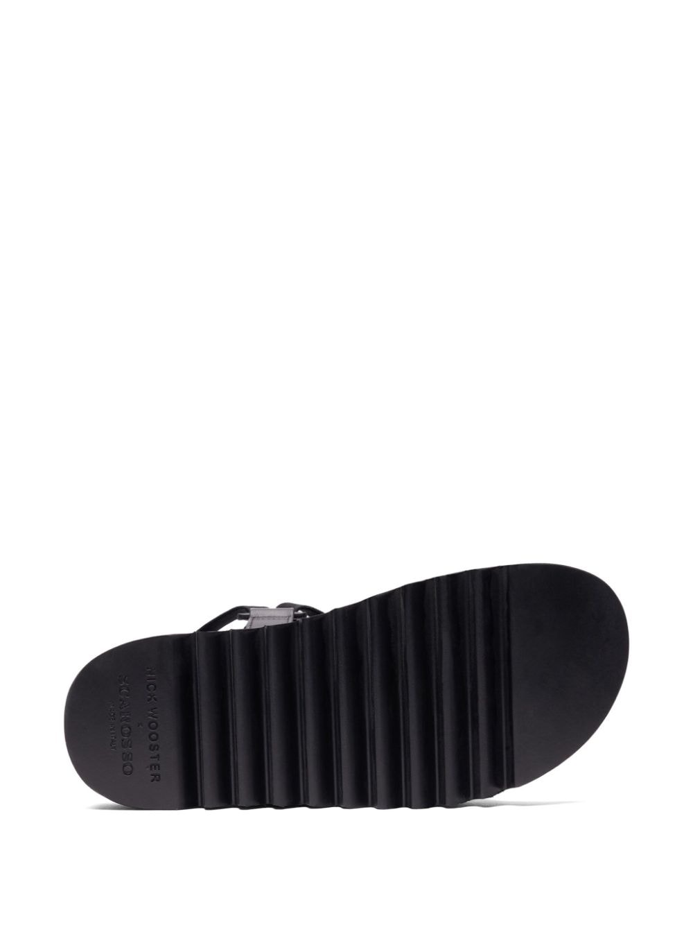 Shop Scarosso Wooster V Suede Sandals In Black