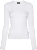 Mugler knit top - White