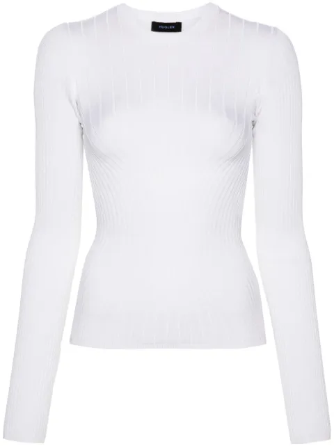 Mugler top tejido