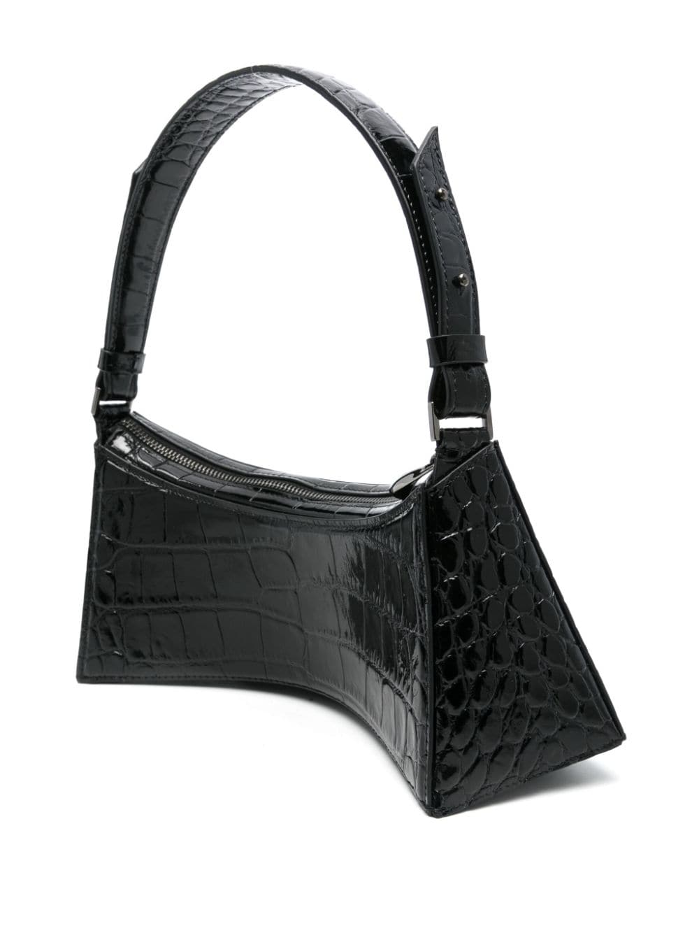 Shop Mugler Zenith Shoulder Bag In Black