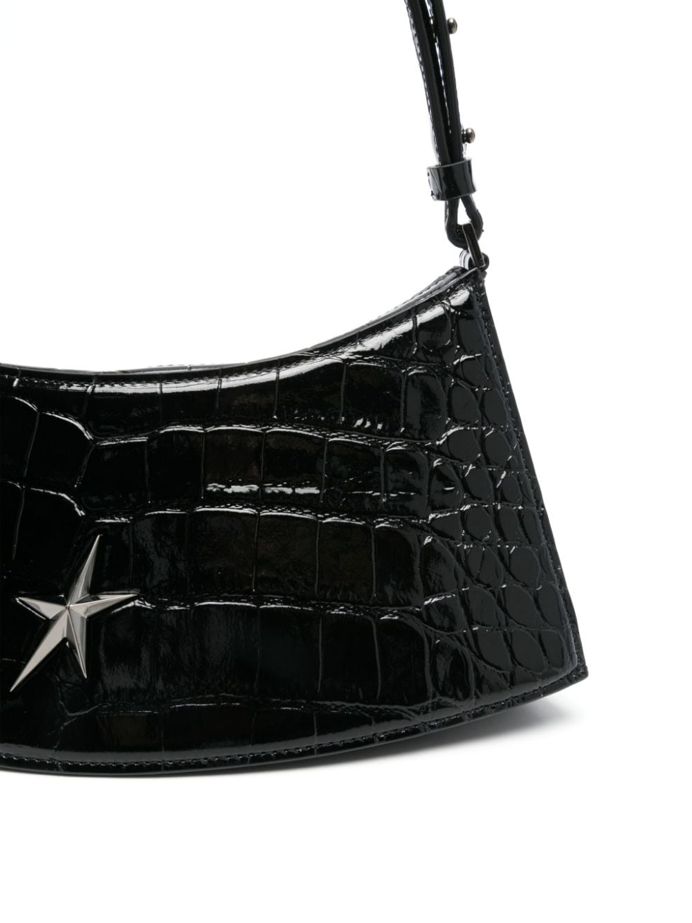 Shop Mugler Zenith Shoulder Bag In Black