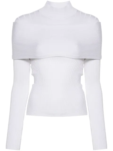 Mugler knitted top