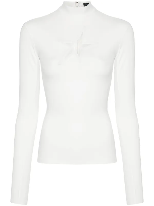 Mugler スター トップ | ホワイト | FARFETCH JP