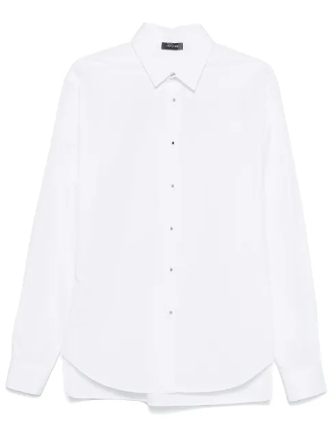 Mugler camisa de popelina