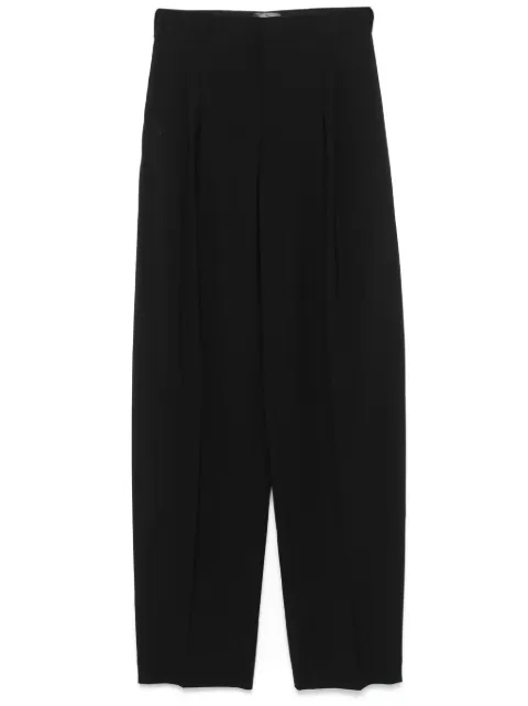 Mugler pantalones anchos con pinzas