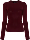 Mugler knit top - Red