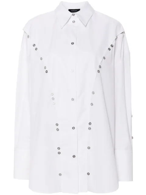 Mugler poplin shirt