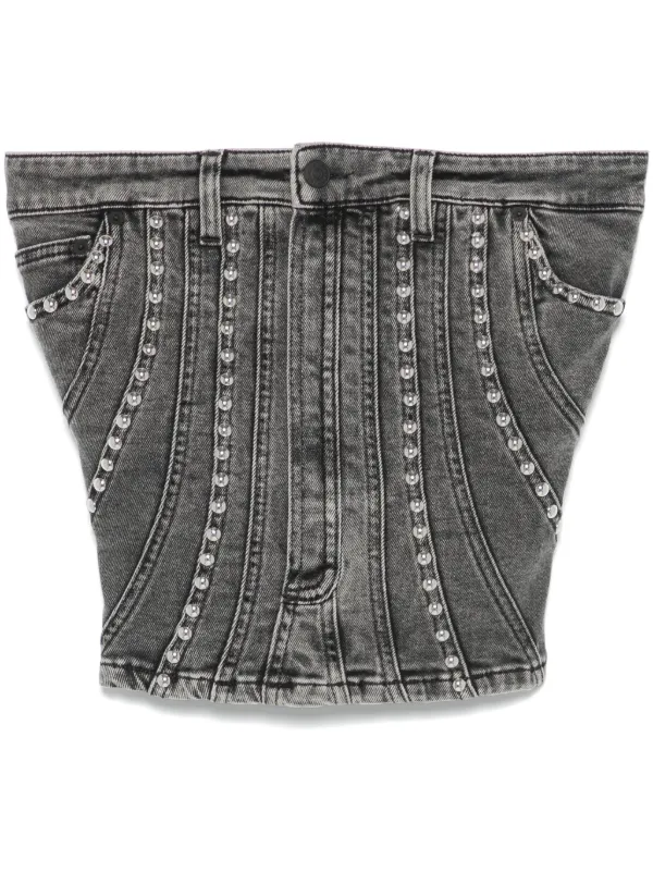スタッズデニムビスチェ 楽天ポイント還元MAISON SPECIAL Studs Denim