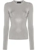 Mugler knit top - Grey