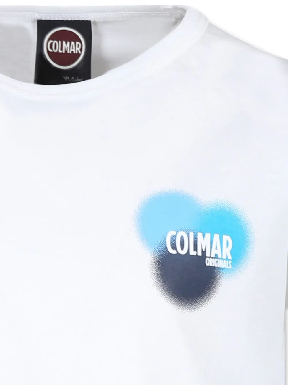 Colmar Kids Katoenen T-shirt met logoprint Wit