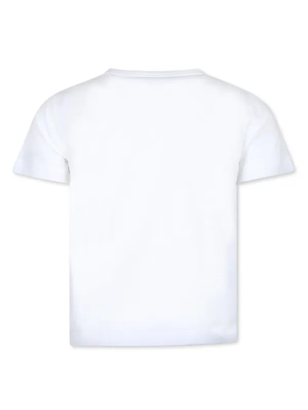 Colmar Kids logo-print Cotton T-shirt | White | FARFETCH ID
