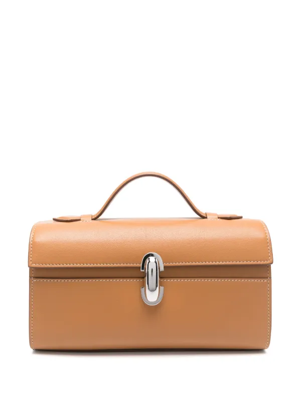 Savette Symmetry Tote Bag in Brown