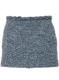 Valentino Garavani tweed denim skirt - Blue