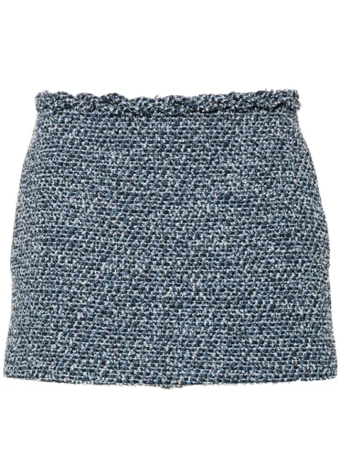 Valentino Garavani bouclé mini skorts