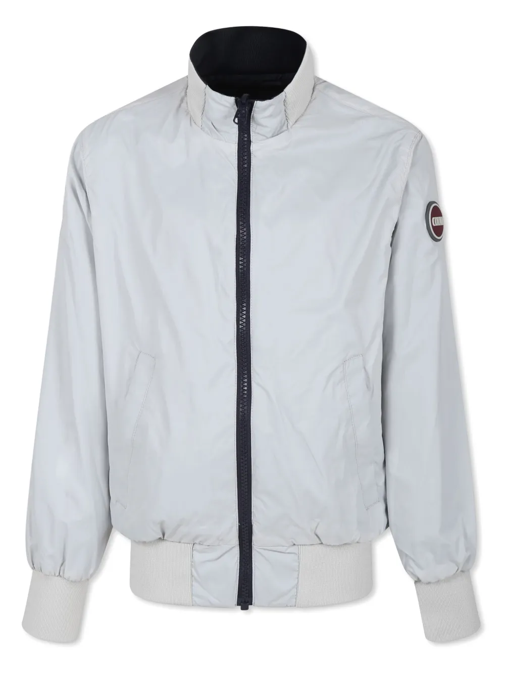 Colmar Kids Omkeerbaar jack met logo-applicatie Blauw