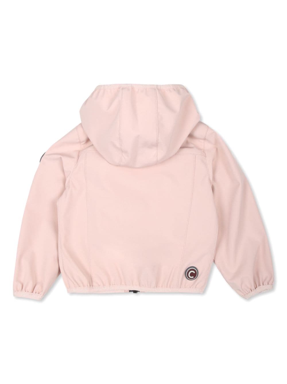 Colmar Kids logo-appliqué hooded jacket - Roze