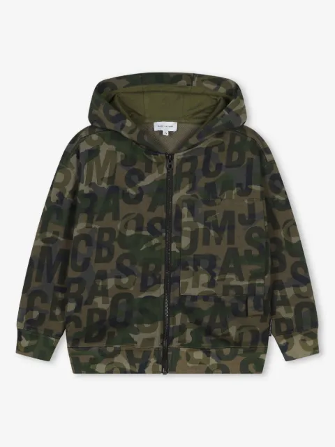 Marc Jacobs Kids Camouflage-printed hoodie 