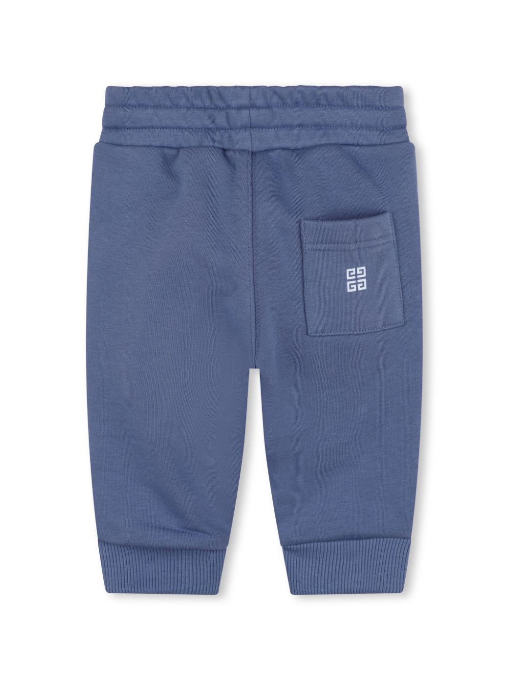 Givenchy Kids Trainingsbroek met logoprint en 4G-patroon - Blauw