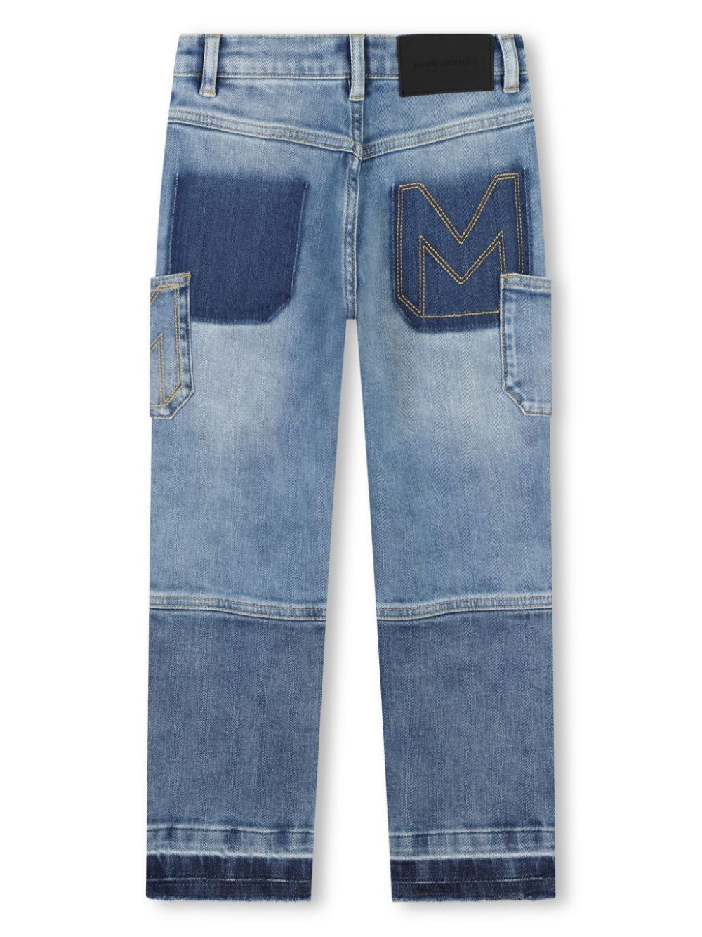 Marc Jacobs Kids Jeans met vlakken - Blauw