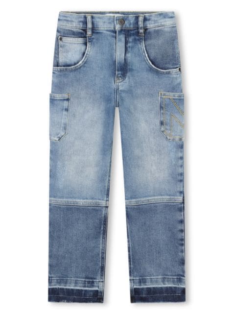 Marc Jacobs Kids panelled jeans