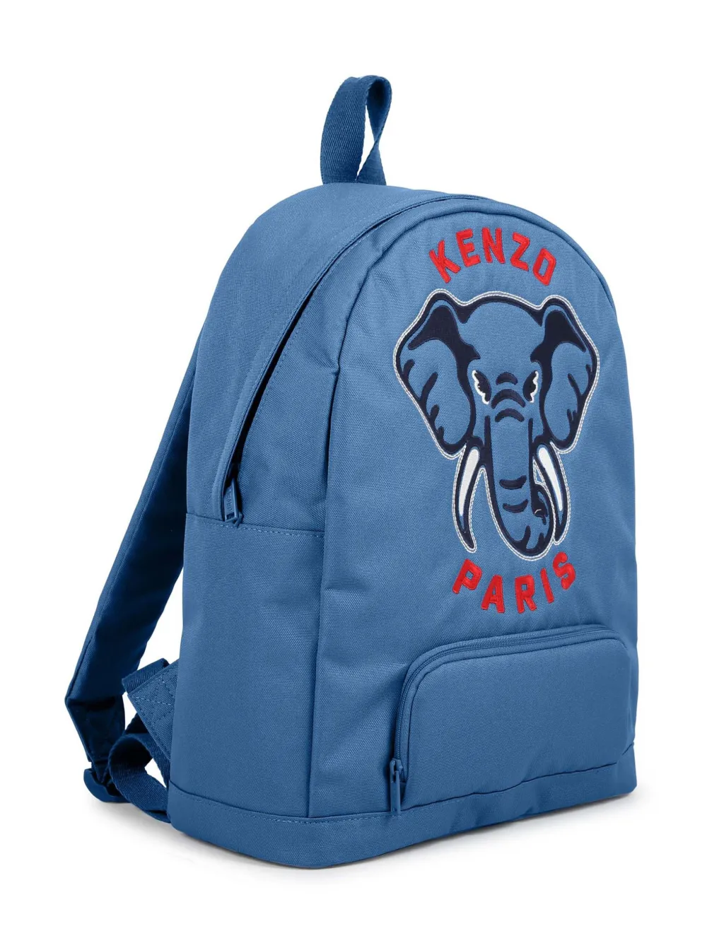 Kenzo Kids Rugzak met geborduurd logo Blauw