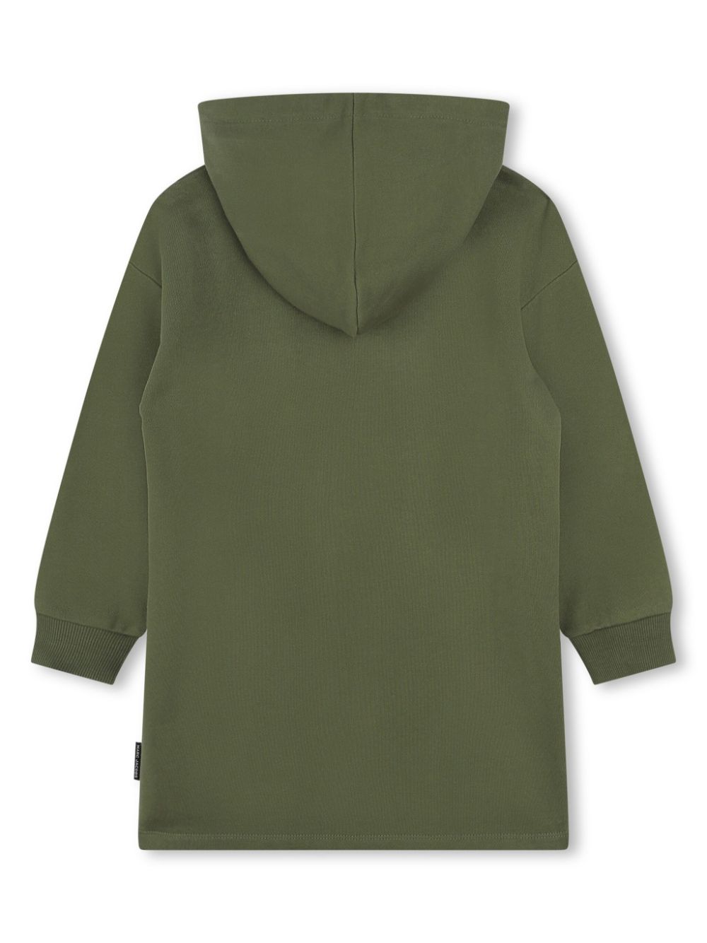 Marc Jacobs Kids printed hooded dress - Groen