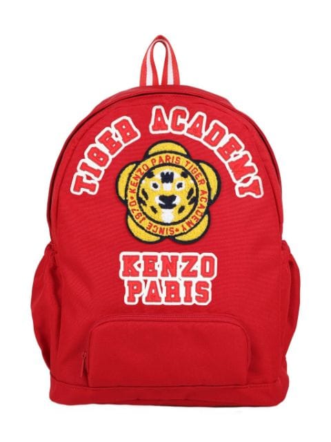 Kenzo Kids Rucksack logo-embroidered backpack