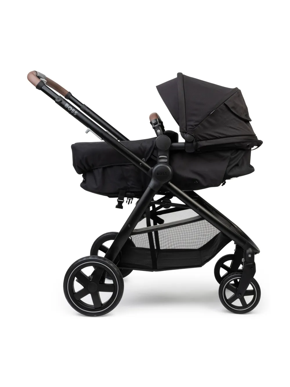 BOSS Kidswear Passeggino compatto 2 in 1 - Nero
