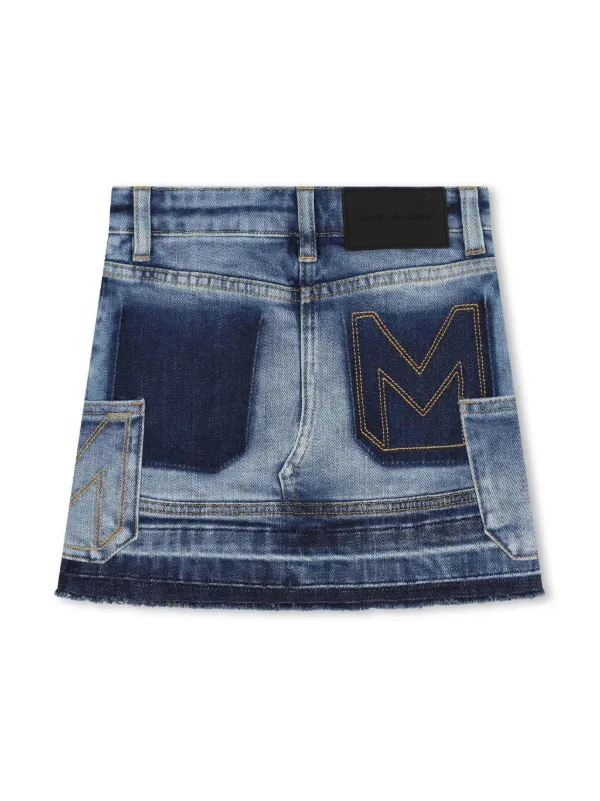 【関税&送料込】Marc Jacobs Washed Denim Skirt With Worn Det Marc Jacobs Washed denim skirt with worn details | TheDoubleF