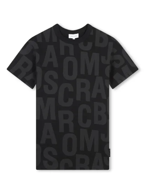 Marc Jacobs Kids Vestido com estampa de logo corrido