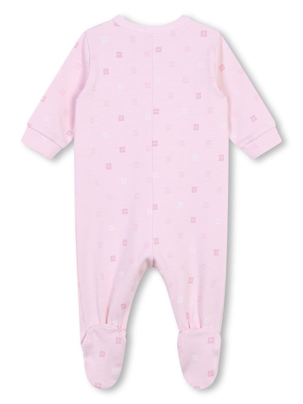 Givenchy Kids Pyjama met logoprint - Roze