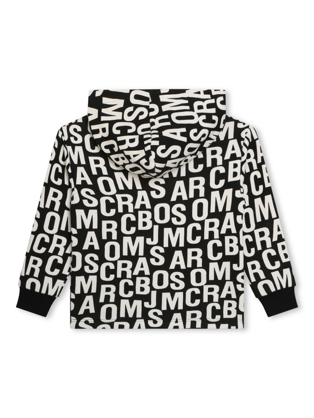 Marc Jacobs Kids Hoodie met logoprint - Zwart