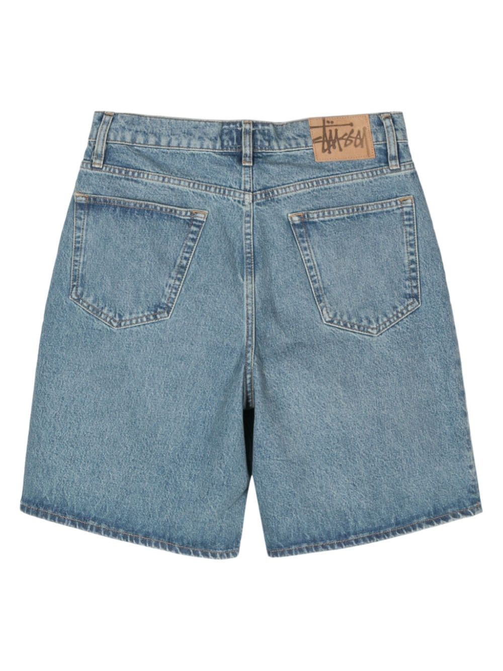 Shop Stussy Big Ol' Shorts In Blue