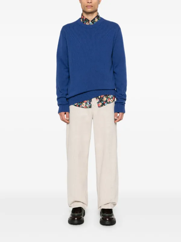 The Elder Statesman Simple セーター | ブルー | FARFETCH JP