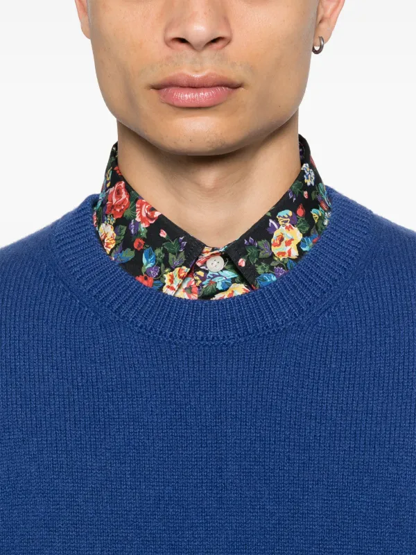The Elder Statesman Simple セーター | ブルー | FARFETCH JP