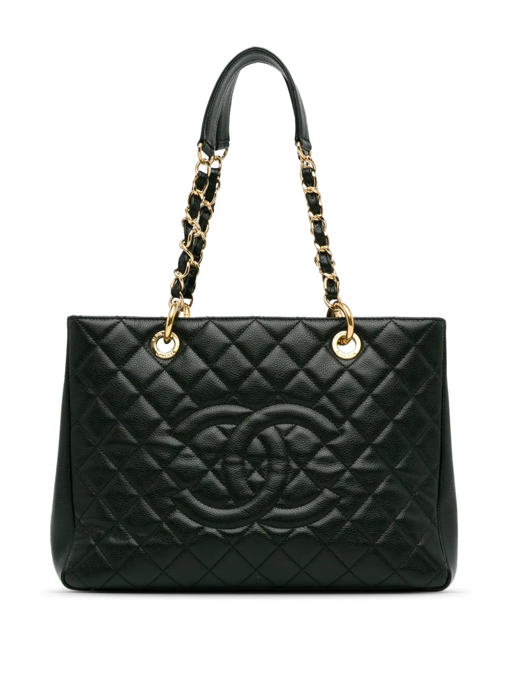 CHANEL Pre-Owned 2014 Caviar Grand Shopping tote bag – Black