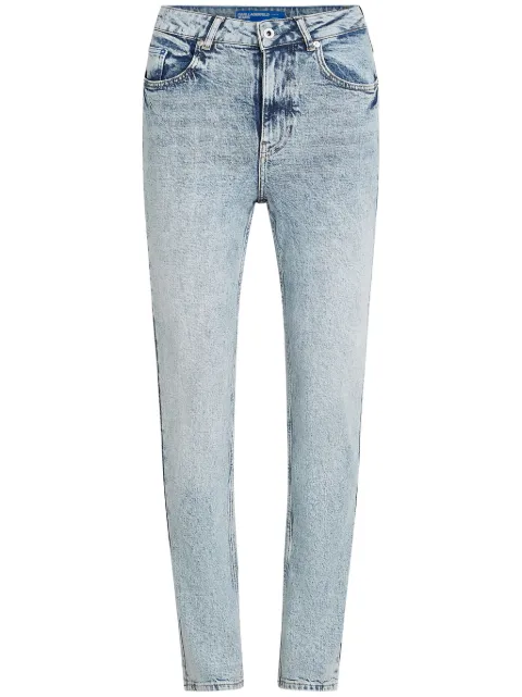 Karl Lagerfeld Jeans high-rise tapered jeans