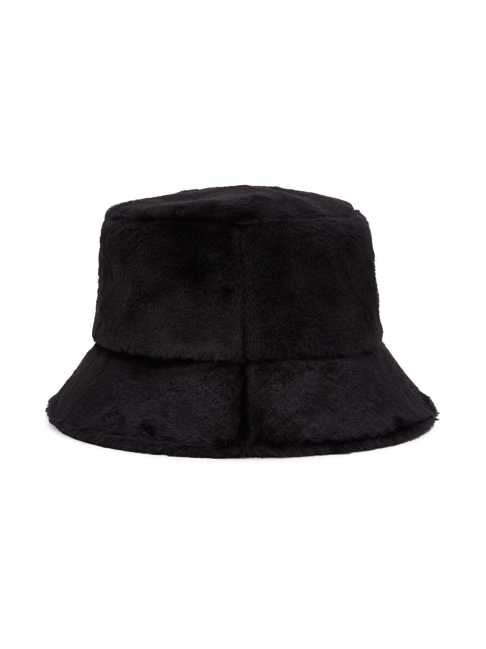 Karl Lagerfeld Jeans faux-fur bucket hat - Black